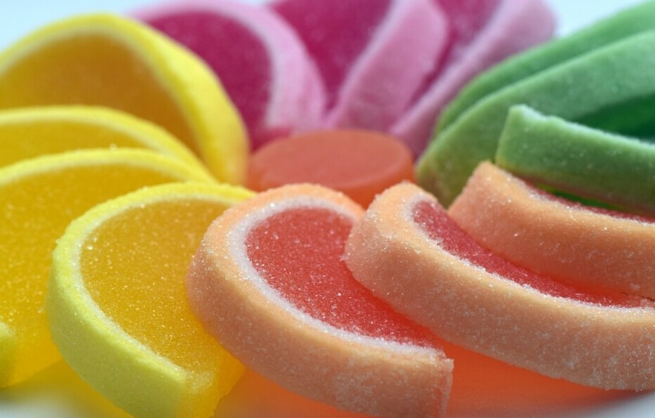 sugary fruit candy