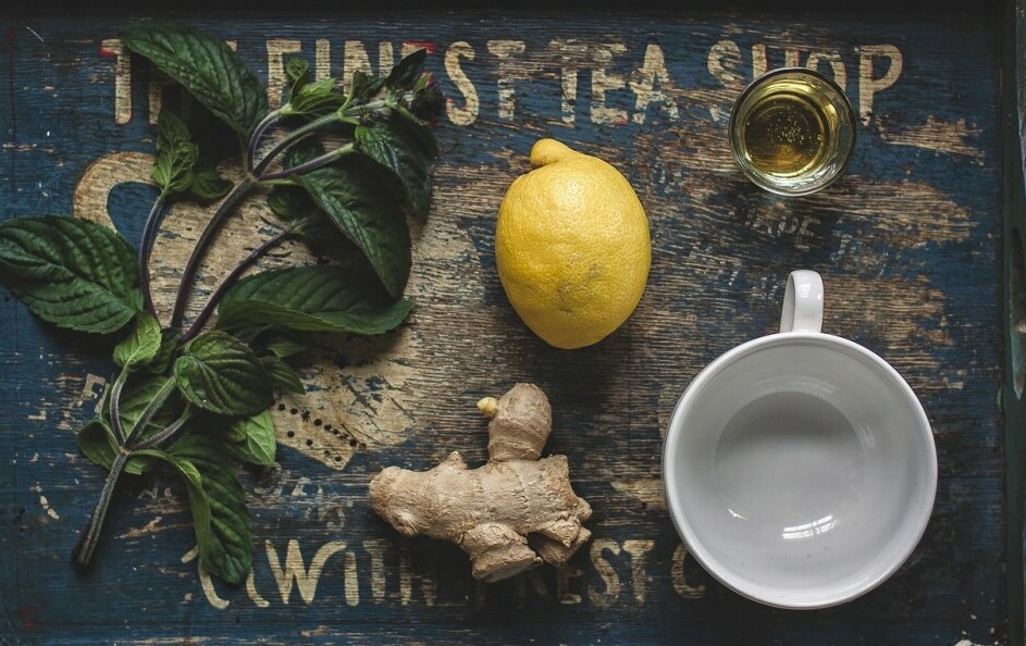 lemon, garlic and herb