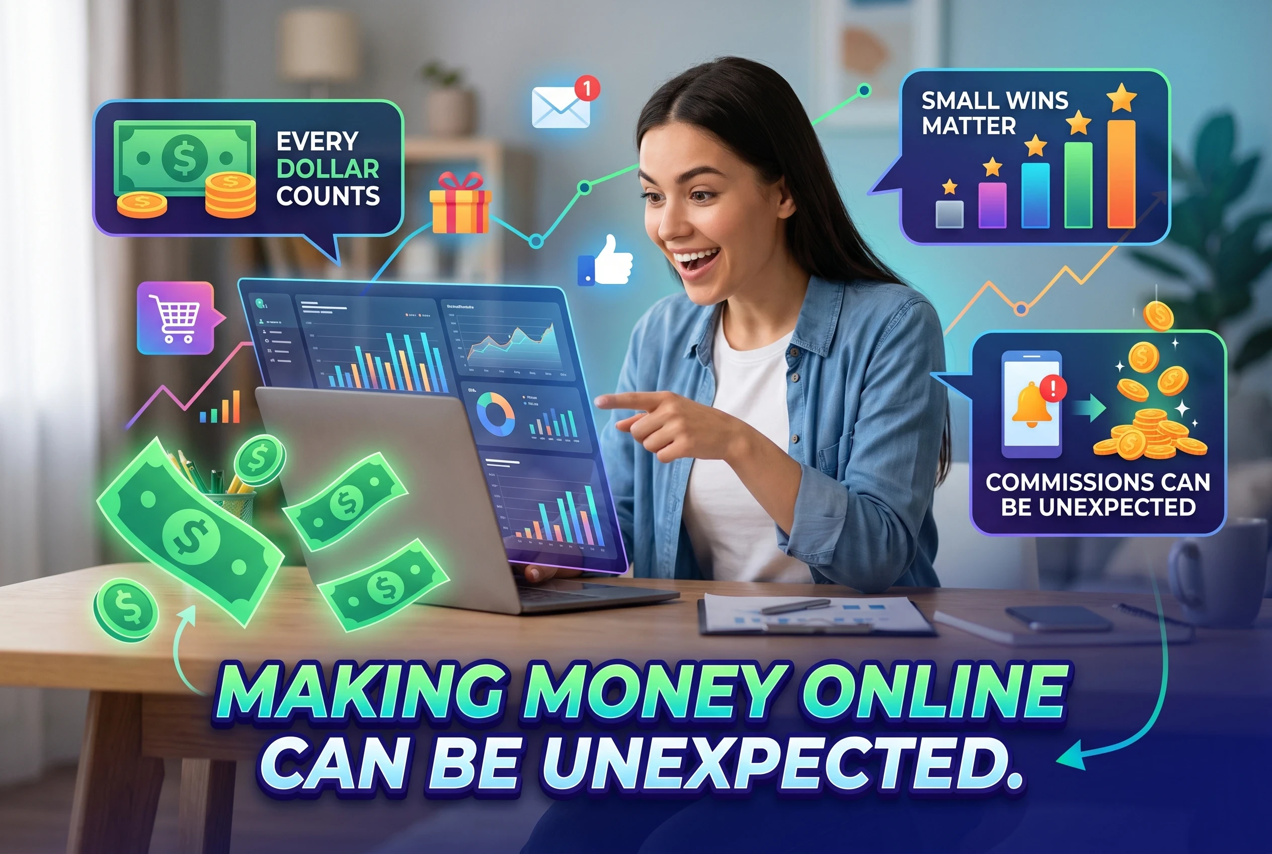 Making Money Online Can Be Unexpected