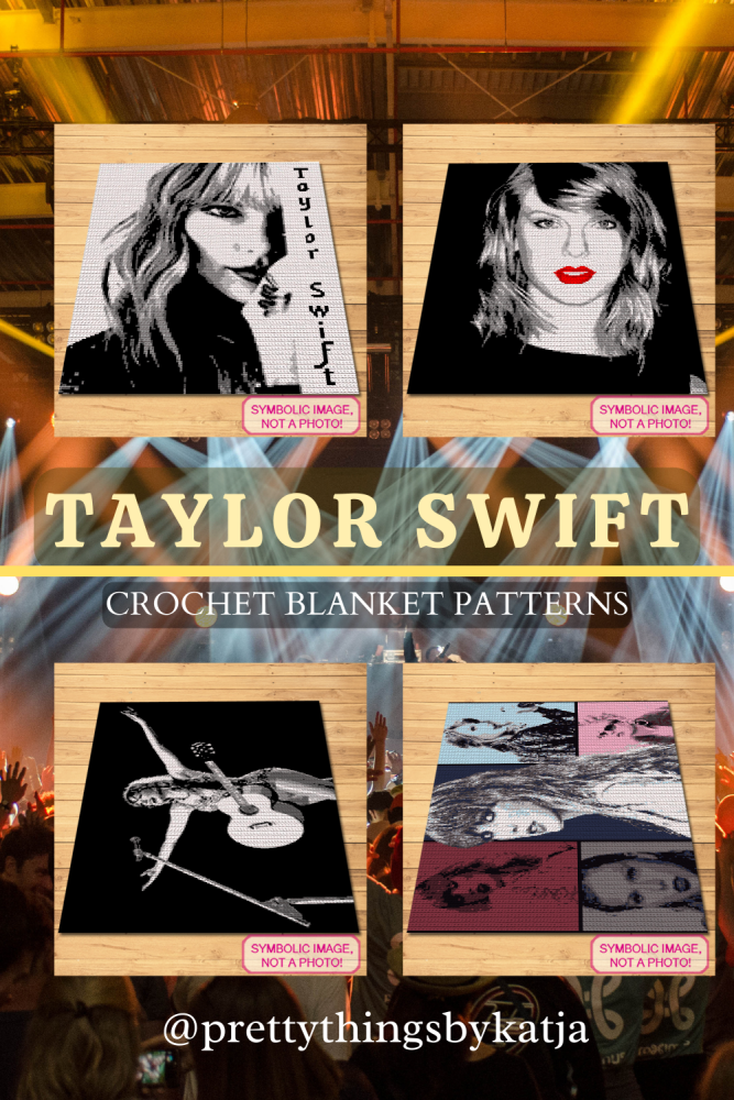 Join the Swiftie crafting wave! Crochet your own Taylor Swift-themed blankets with our unique patterns. Ideal for gifts or personal keepsakes. Click to learn more!