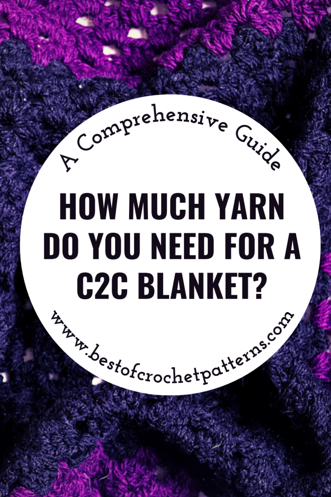 Say goodbye to yarn miscalculations in your C2C crochet projects! Discover our easy and precise method for yarn estimation, tailored for Corner to Corner blankets. Ideal for crafters at all skill levels. Click to learn more!