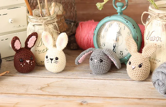 From egg cozies to amigurumi bunnies, these 20 free crochet patterns are sure to brighten your Easter decor.