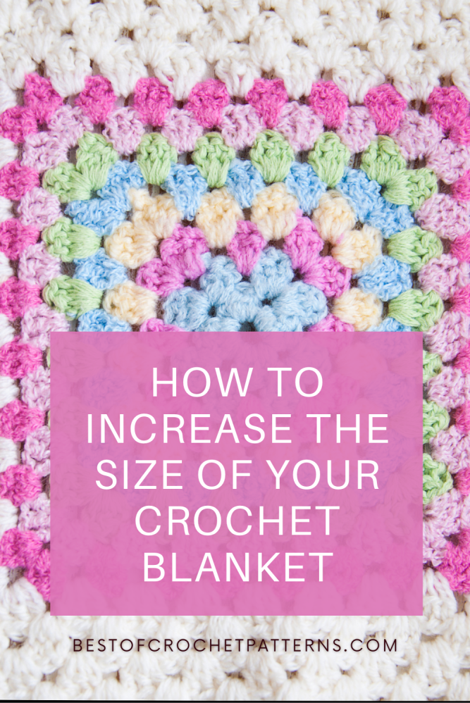 Learn how to make your crochet blanket bigger with our step-by-step guide. This blog covers everything from adjusting granny square sizes to adding elegant borders, ensuring your project perfectly fits your needs. Click to learn more!