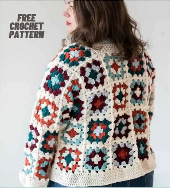 Brighten your wardrobe with 10 free Granny Square sweater crochet patterns. Perfect for beginners and full of vibrant color combinations! Click to learn more!