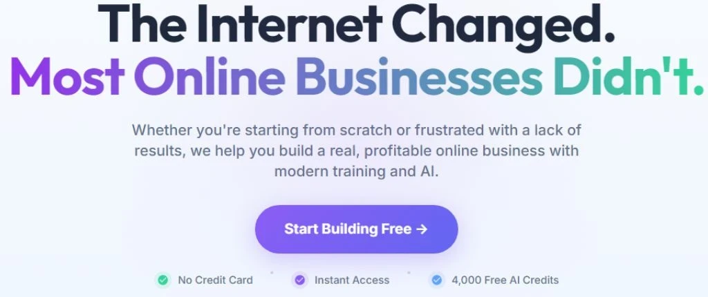 Building an Online Business