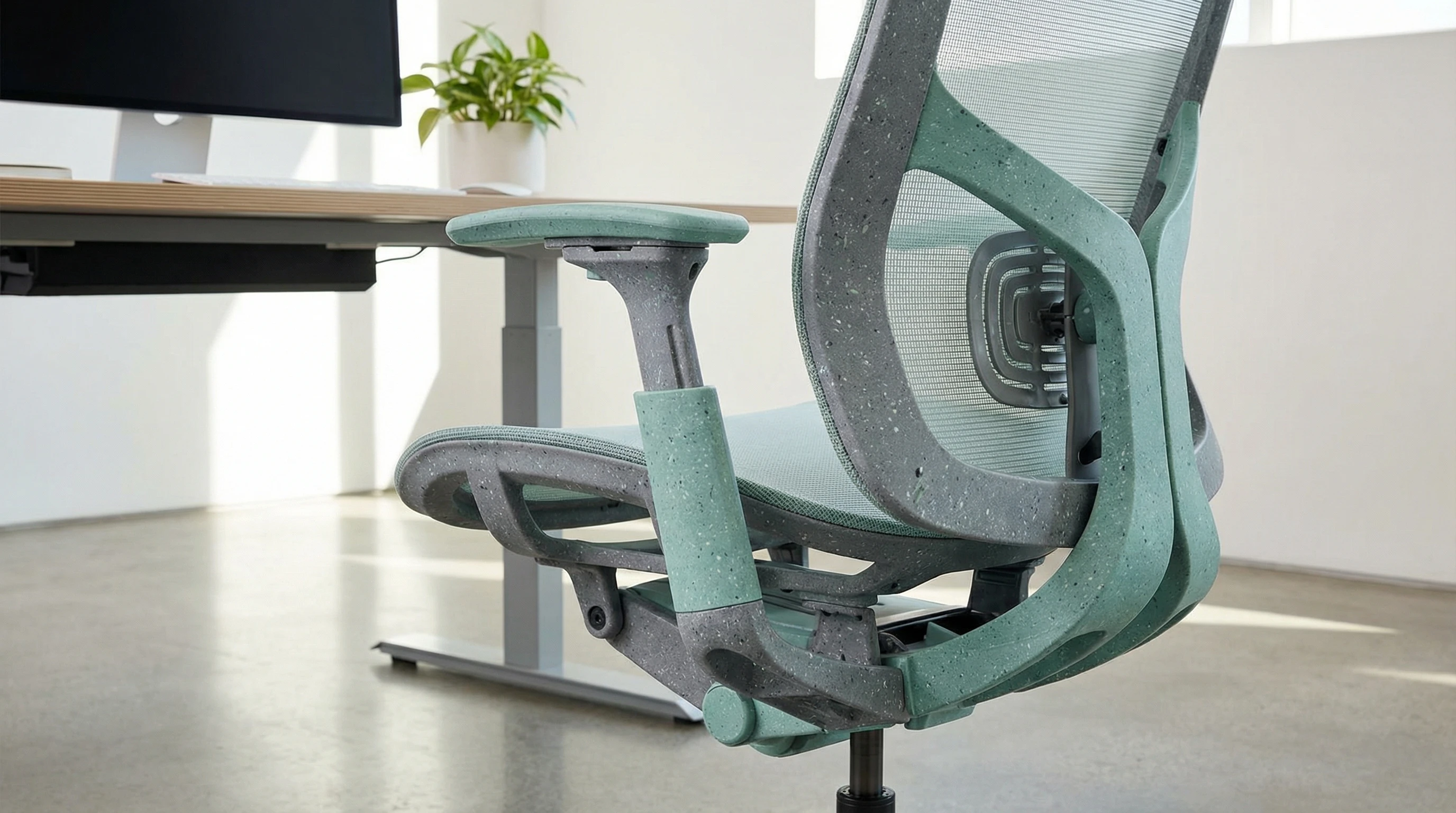 Humanscale Smart Ocean Chair high-tech detail