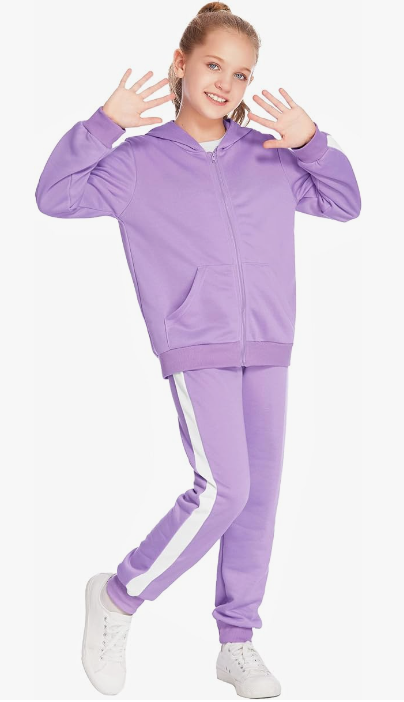 Jogging suit for girls
