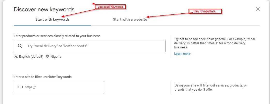 How To Use Google Keyword Planner And Improve Your Website SEO