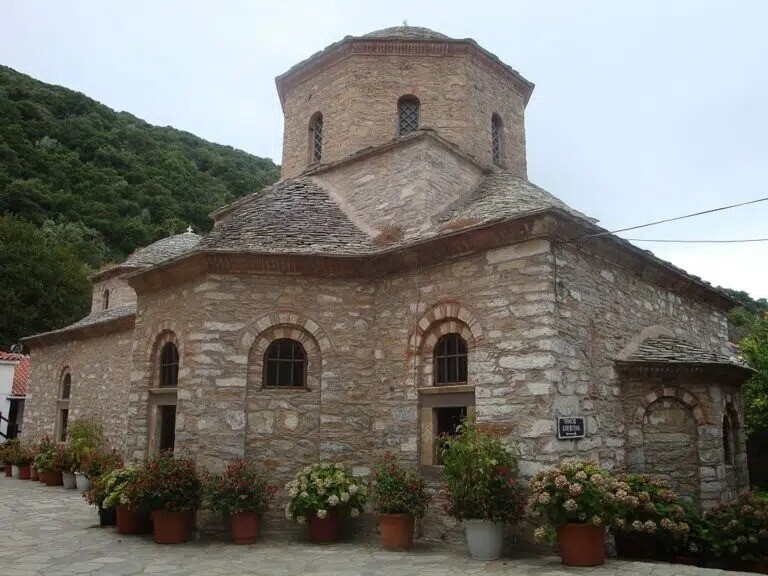 the Monastery of Evangelistria