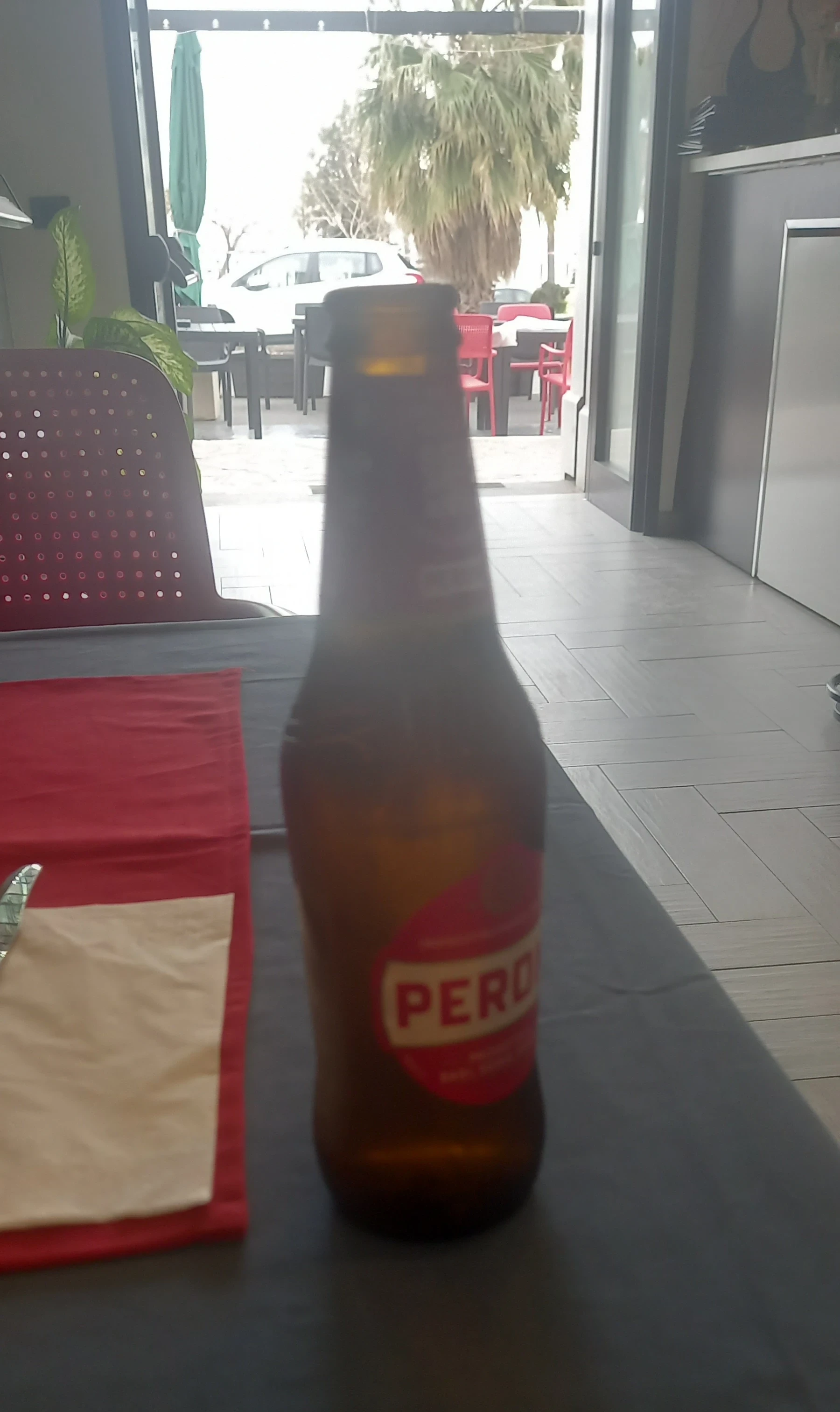 Drinking g a beer in Rome italy