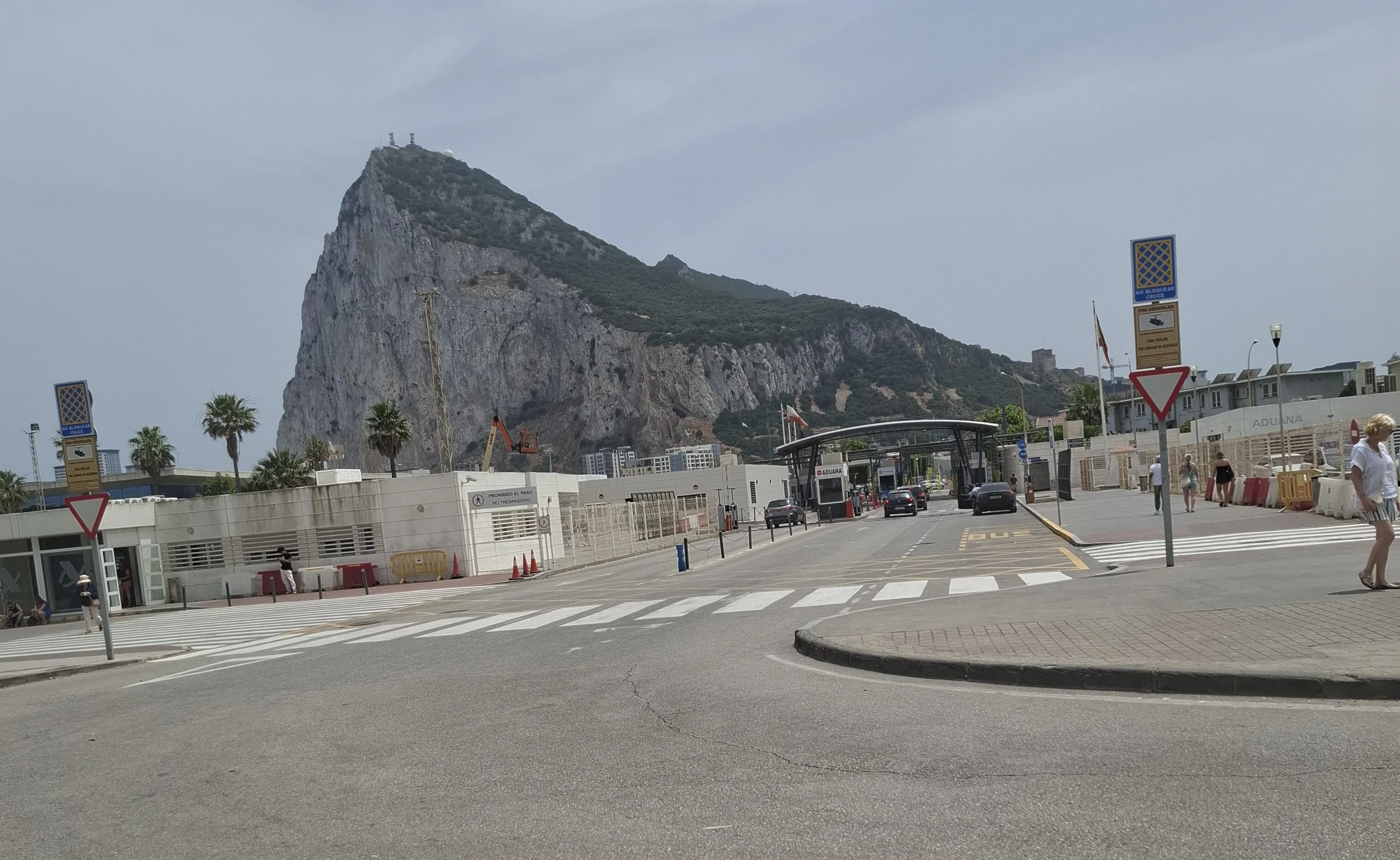 Entering Gibraltar June 2026