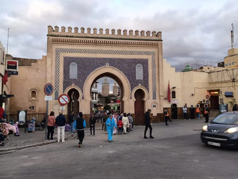 Gate of Fez Medina photo taken July 2026