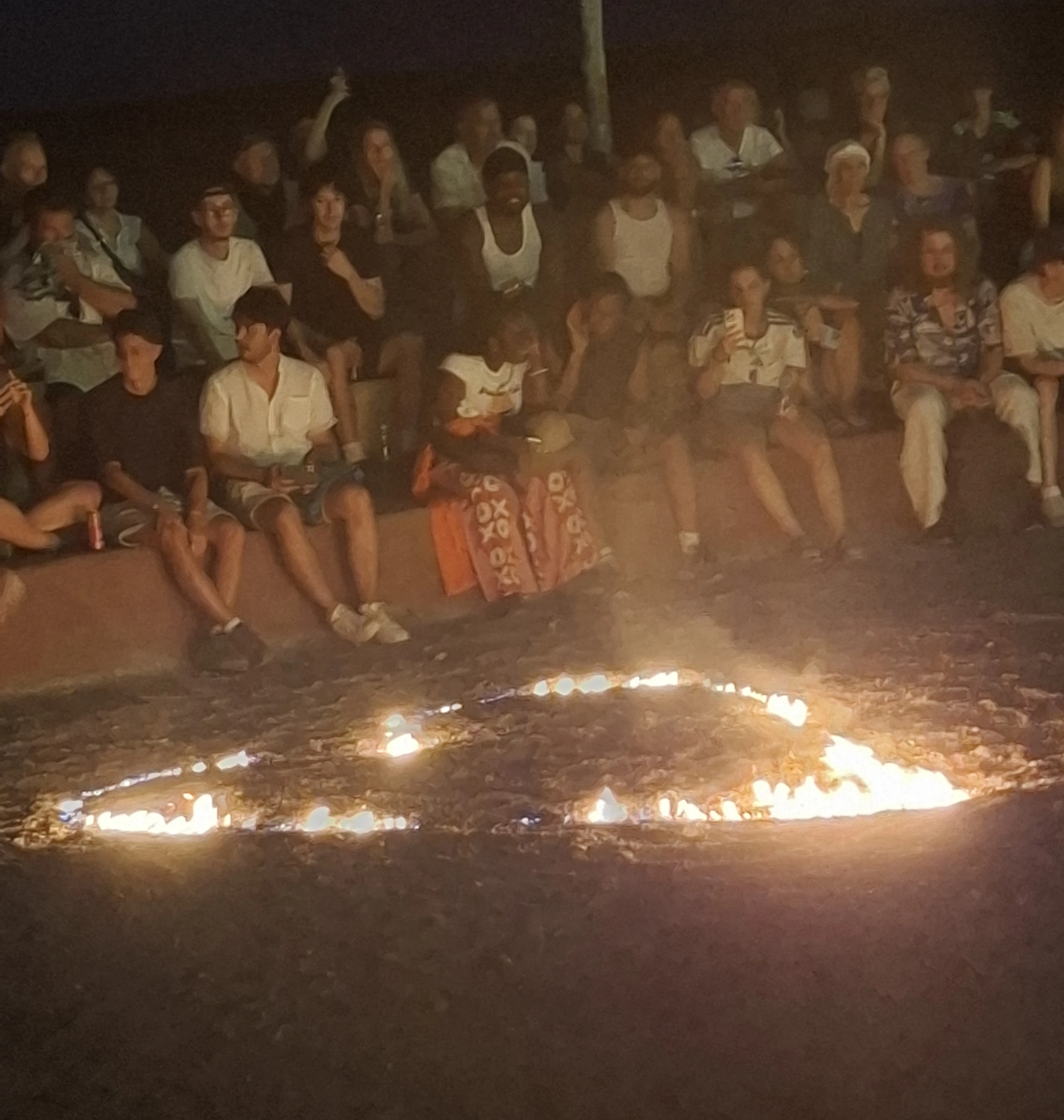 Fire show agfay morocco july 2026
