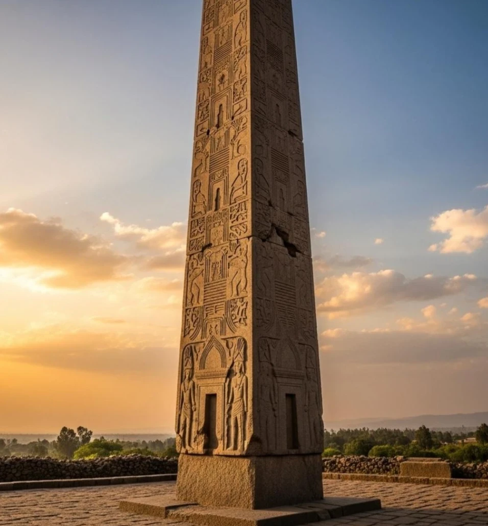 Axum monolith in Ethiopia
