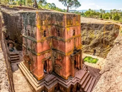 Bete giorgis lalibela ethiopia church of st george