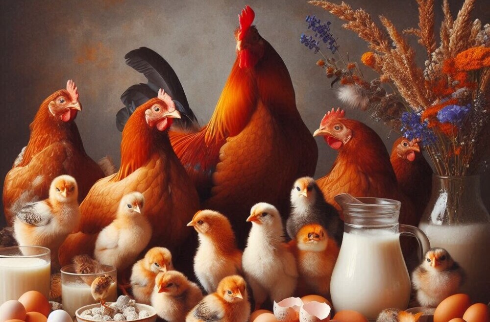 Dual purpose chicken breeds - farm to table.