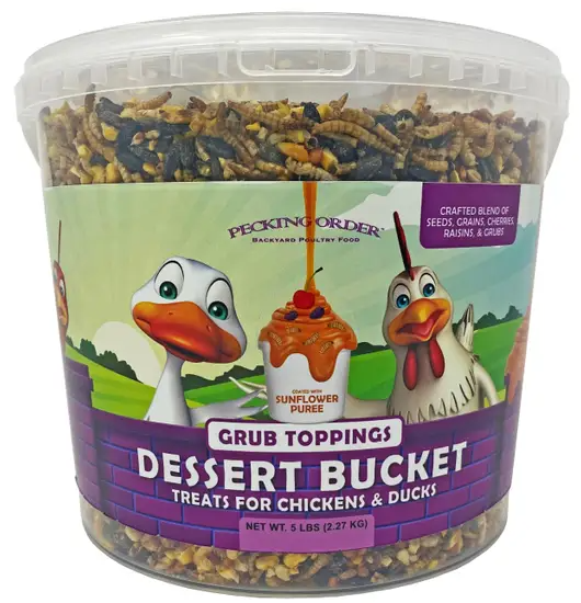 Pecking Order Dessert Bucket Grub Toppings (5 LB) 