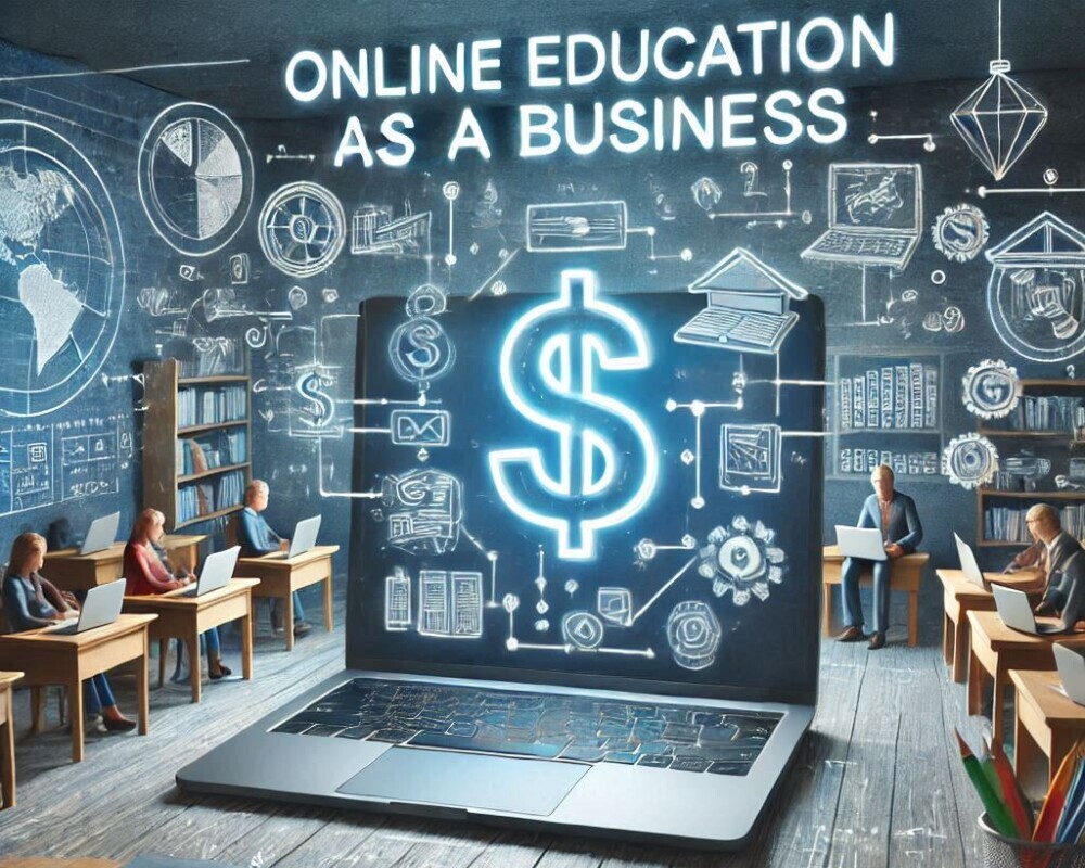 Online education as a business