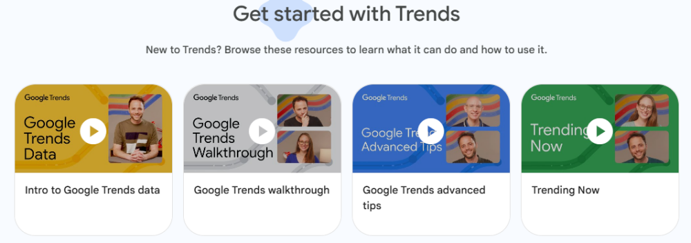 Get Started With Google Trends