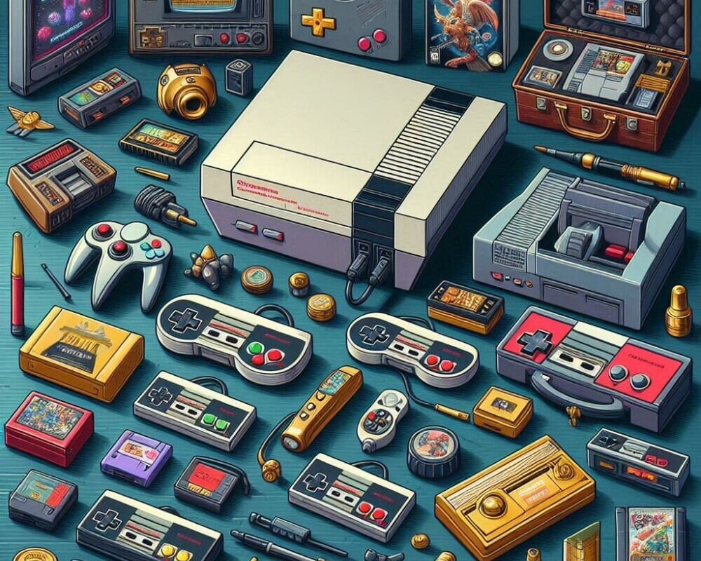 Vintage or Retro Gaming Accessories