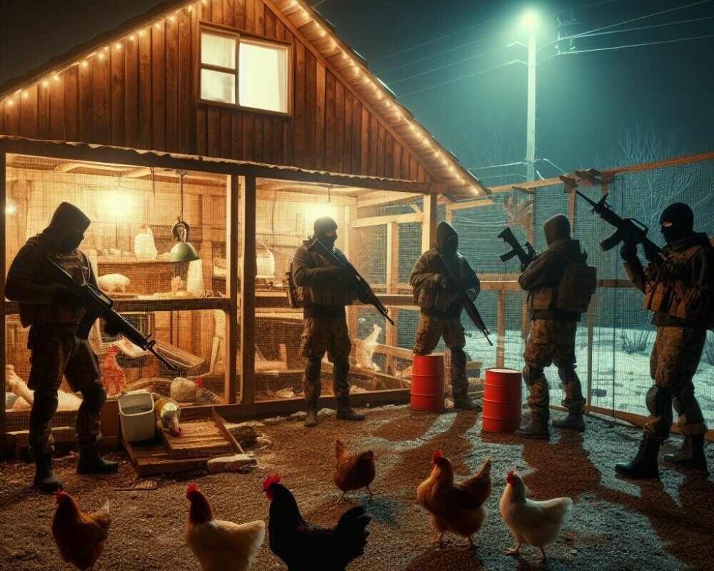 A well-guarded chickencoop - Chickenmethod.com