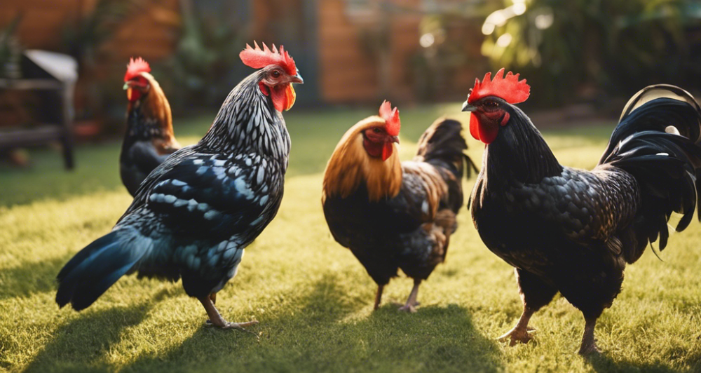 Java Chickens in a backyard Setting - Chickenmethod.com