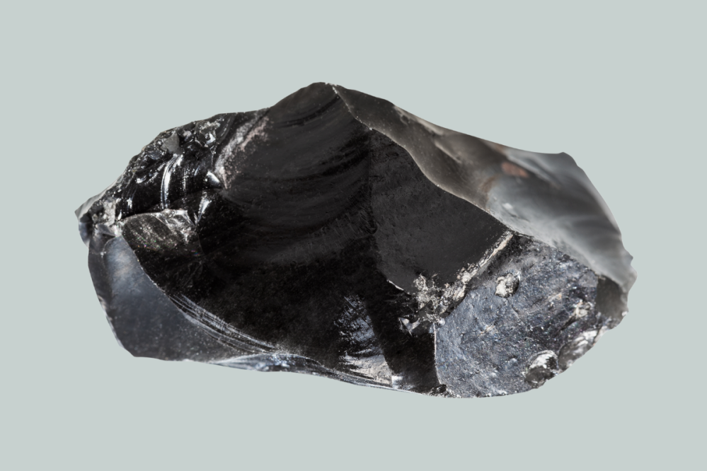 Black Obsidian mineral