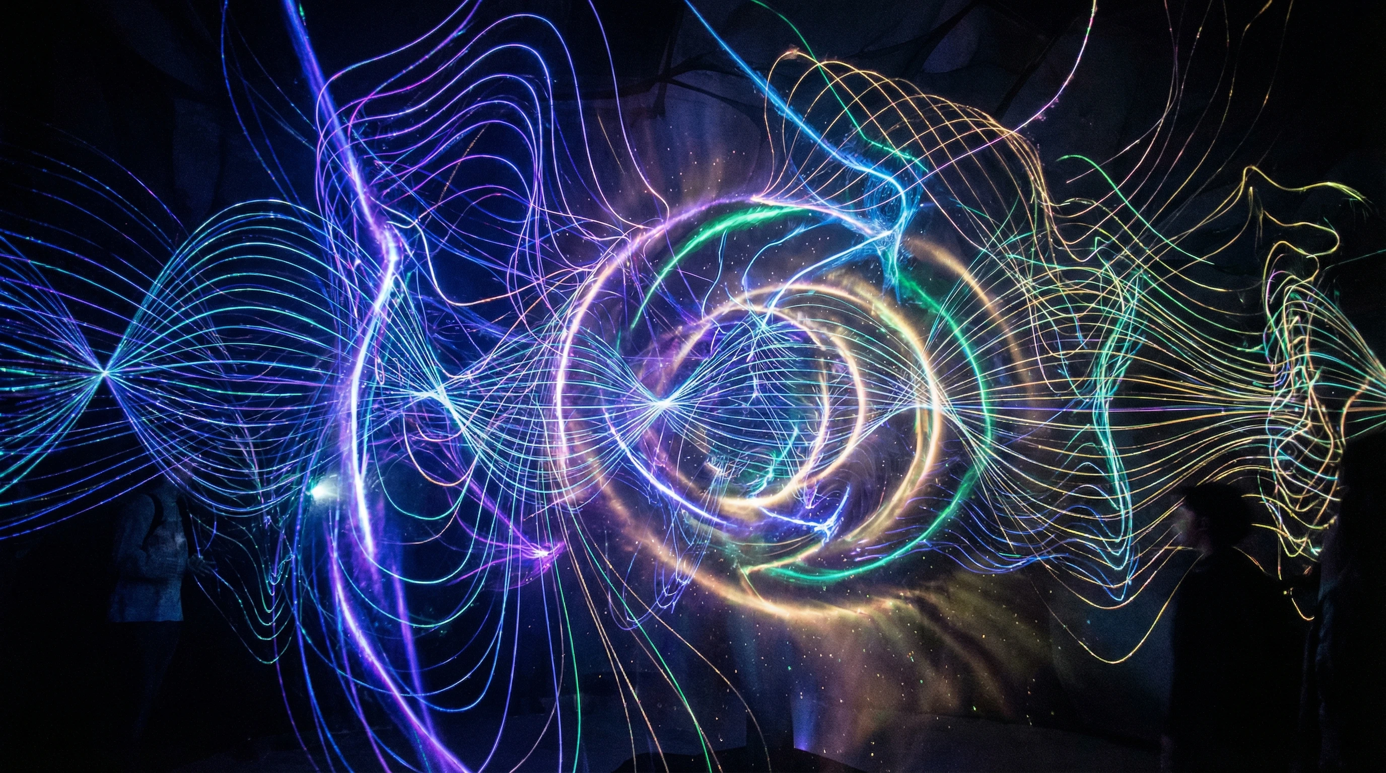 Abstract visual representation of mind and energy