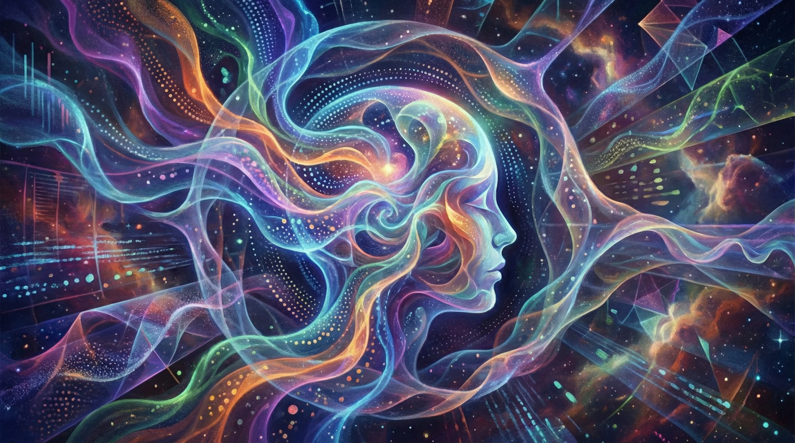 An abstract representation of consciousness and reality: