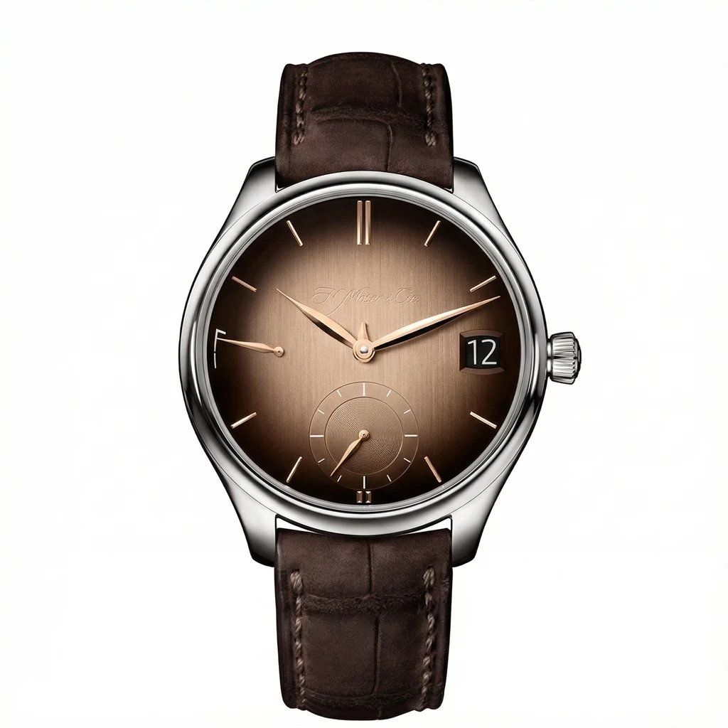H. Moser & Cie Endeavour Perpetual Calendar Smoked Salmon