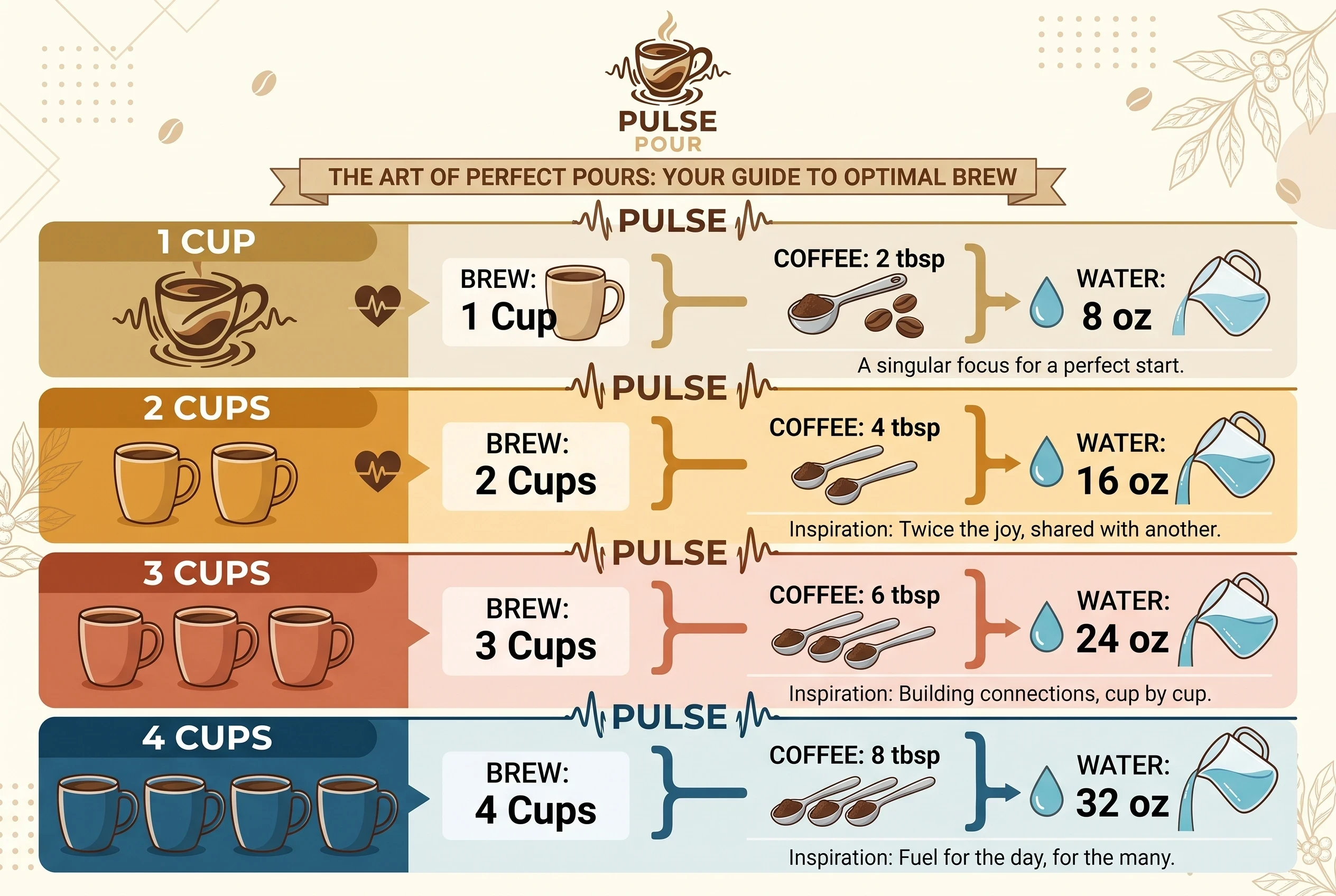 Ratio Guide for can you make great Pour Over coffee Without A Scale