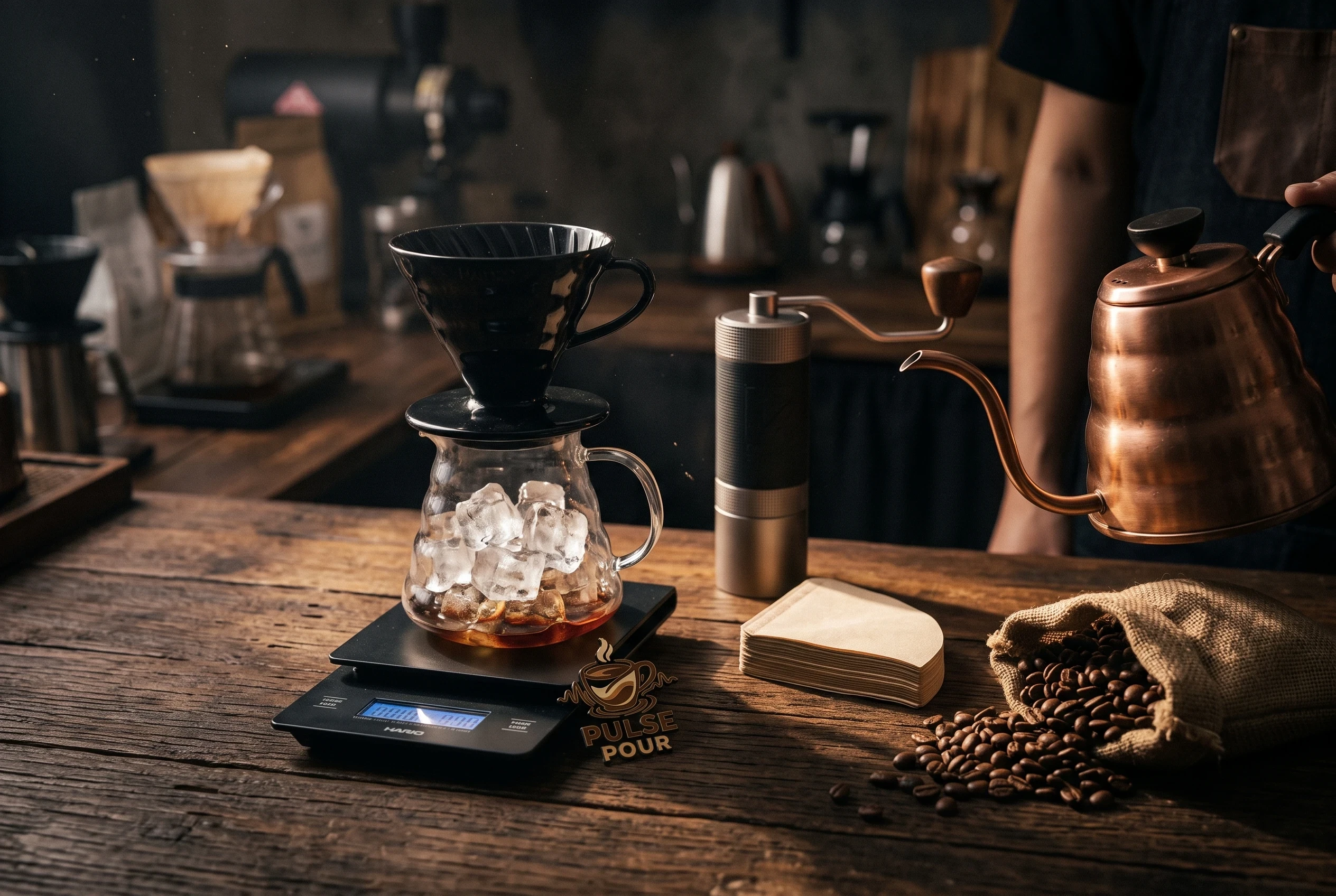 iced pour over equipment