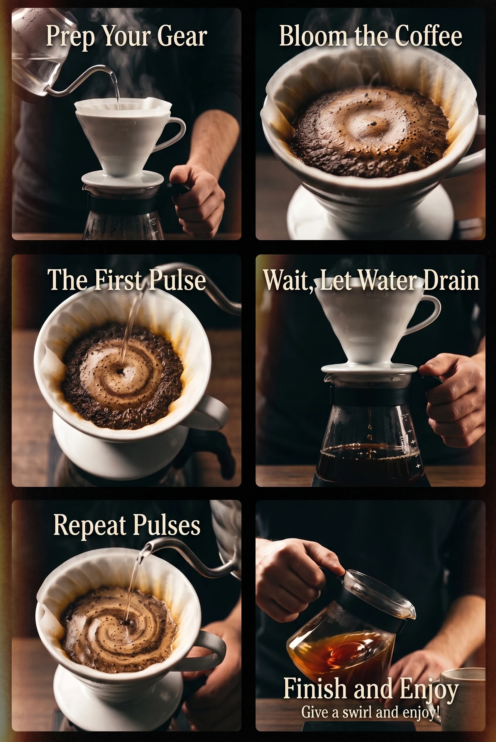 pulse pouring infographic