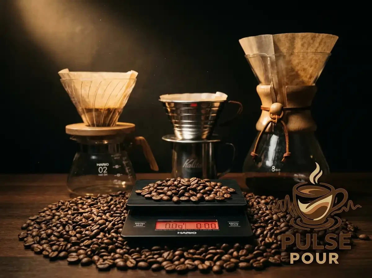 Different pour over brewers