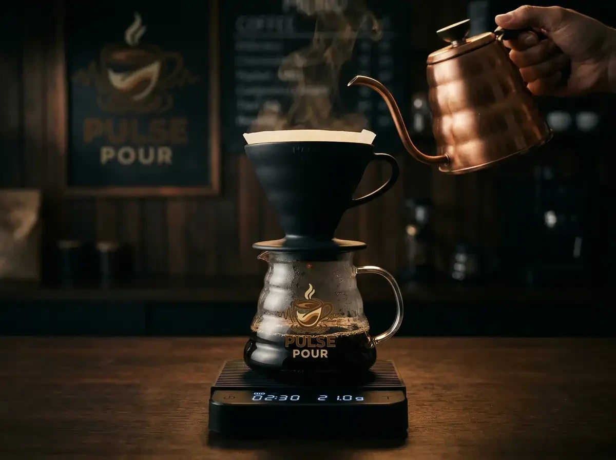make a stronger cup of pour over coffee