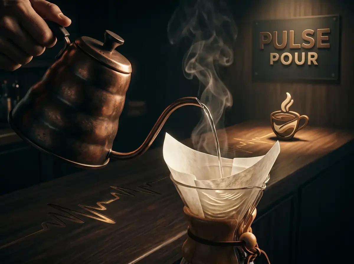 prepping a Chemex filter