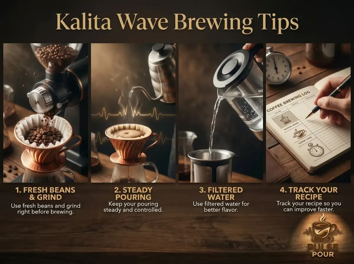 kalita wave brew tips