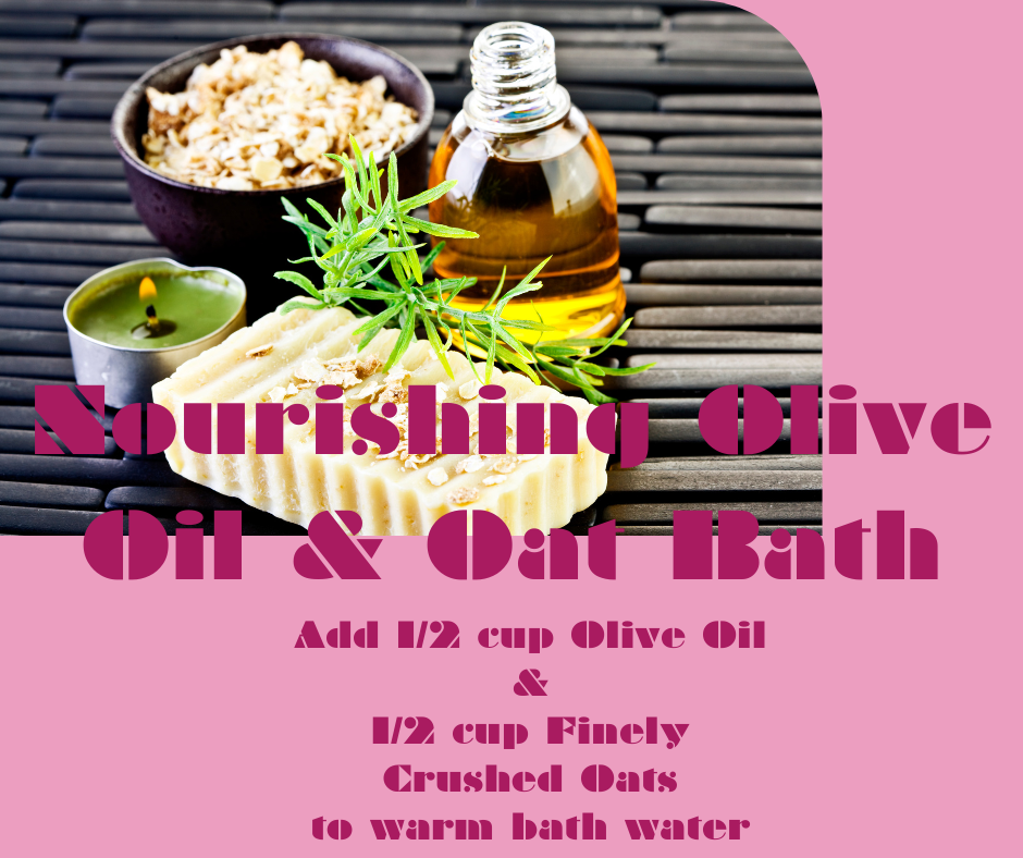recipe for olive oil and oat bath