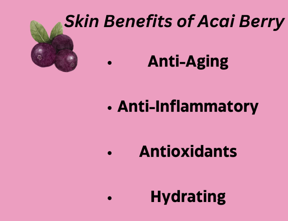 list of skin benefits of acai berry