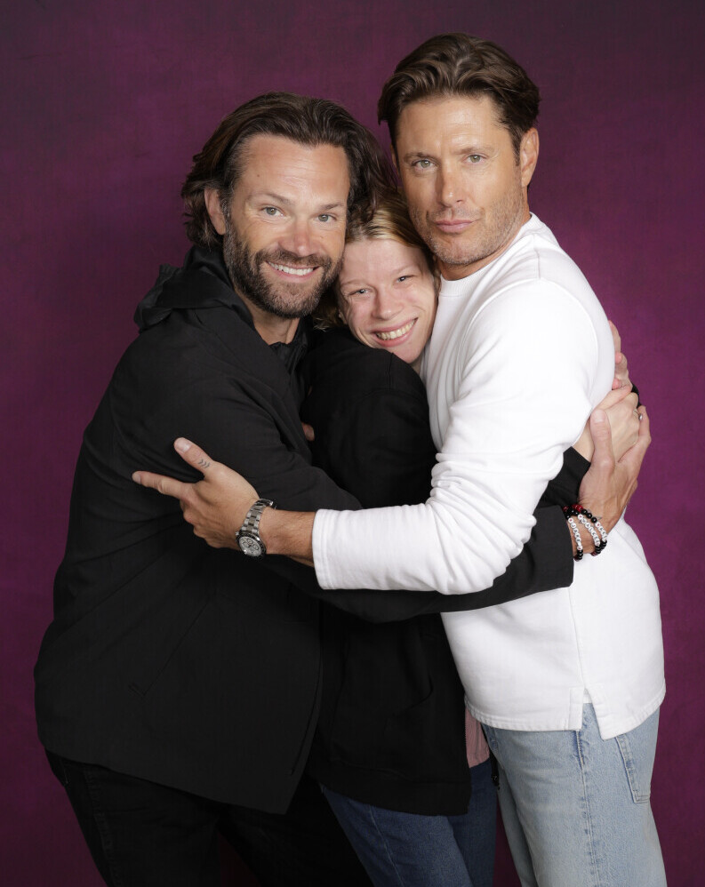 Me with Jensen And Jared