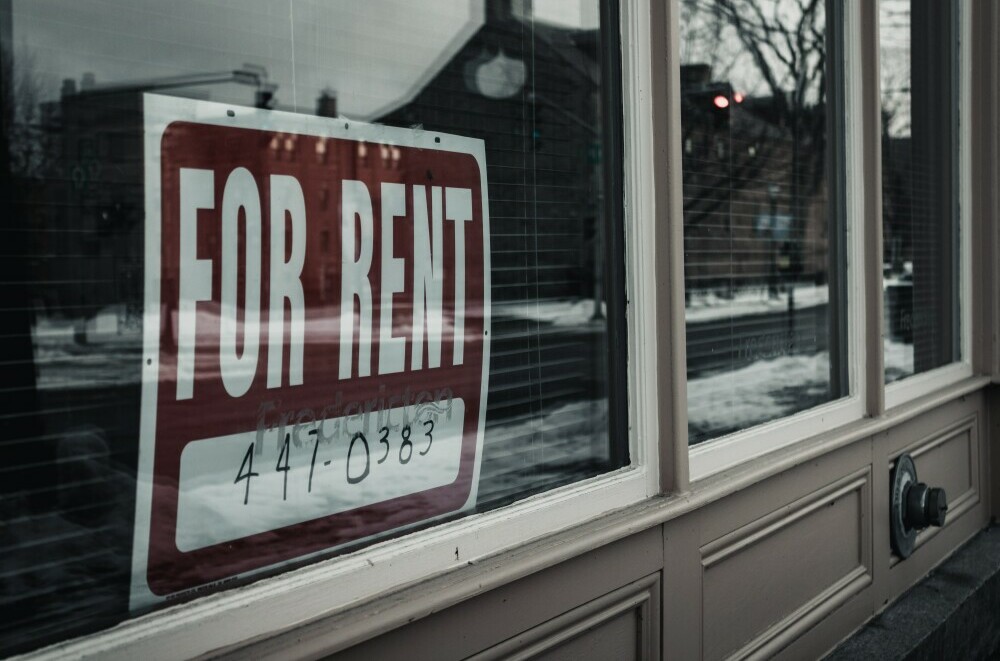 rent sign