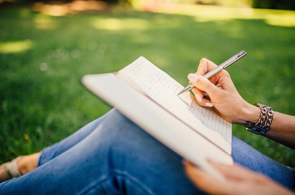 someone writing