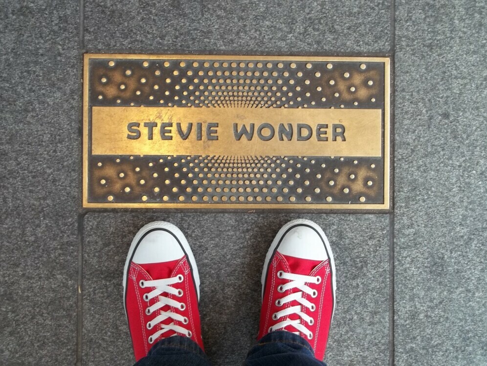 stevie wonder plaque