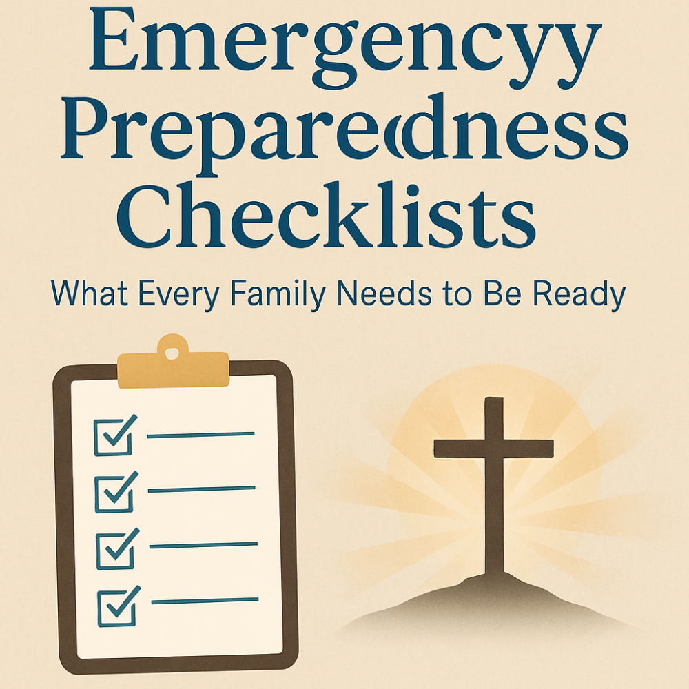 Emergency Preparedness Checklists
