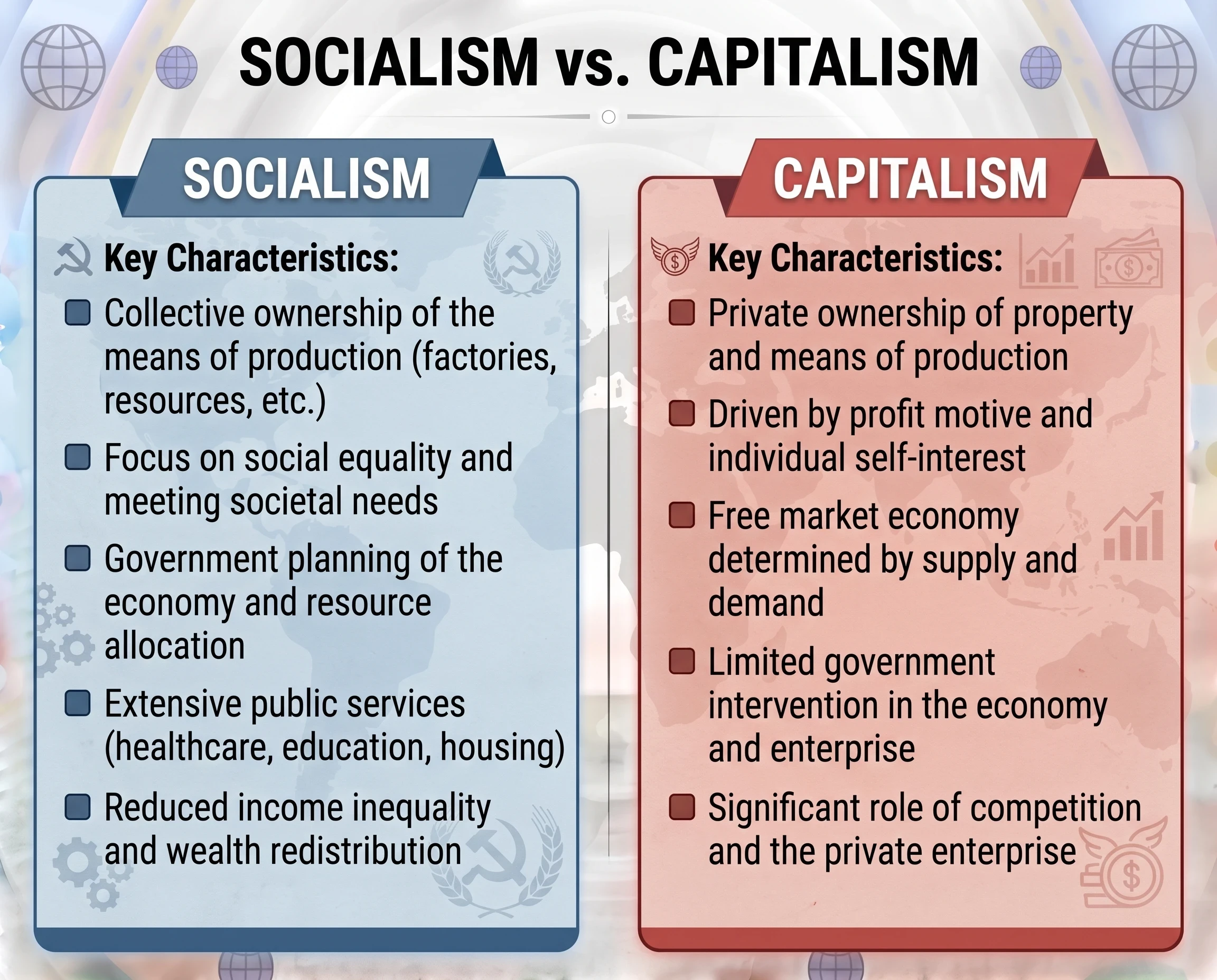 Socialism vs Capitalism