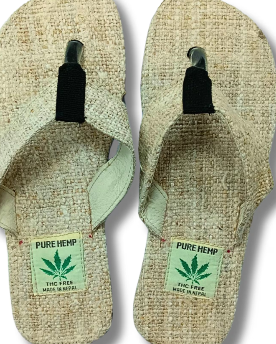 hemp flip flops
