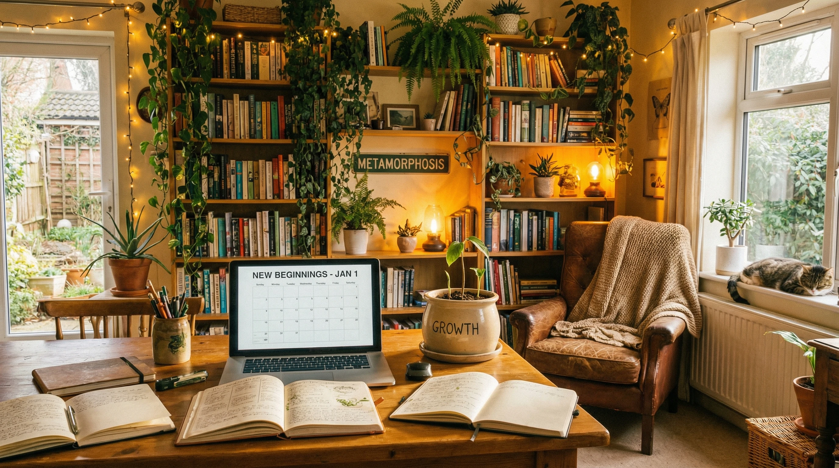 symbolic image of a blueprint and fresh tools, representing personal renovation after 60
