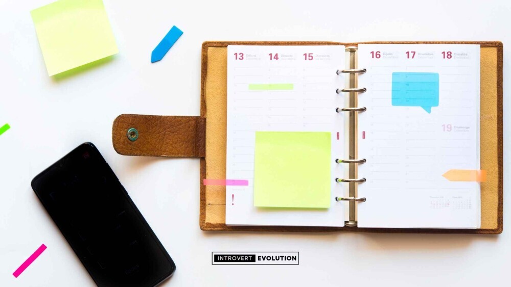 Top-down view of ADHD productivity tools including timer, to-do list, and sticky notes