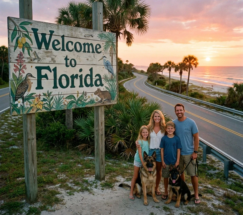 Welcome to Florida German Shepherd puppy