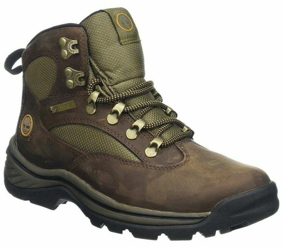 Timberland Chocorua Trail Women Waterproof Hiking Boots green and brown